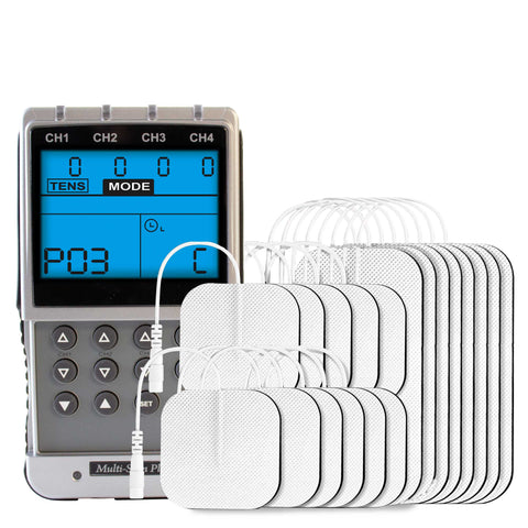 Premier Four-Channel TENS Machine and Muscle Stimulator - 37 Programmes