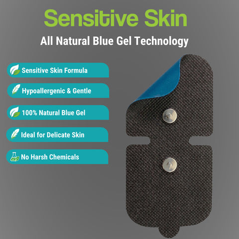 Combo Series of Sensitive Skin Wireless TENS Small Pads