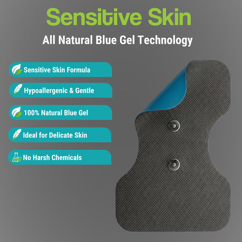 Combo Series of Sensitive Skin Wireless TENS Butterfly Pads