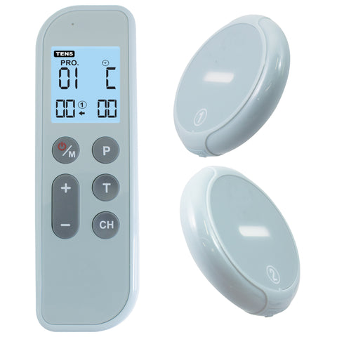 Professional Wireless TENS & EMS for Pain Relief and Muscle Recovery | 18 Programmes