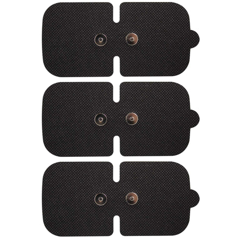 Solo Black Mini TENS Standard electrode pack of 3