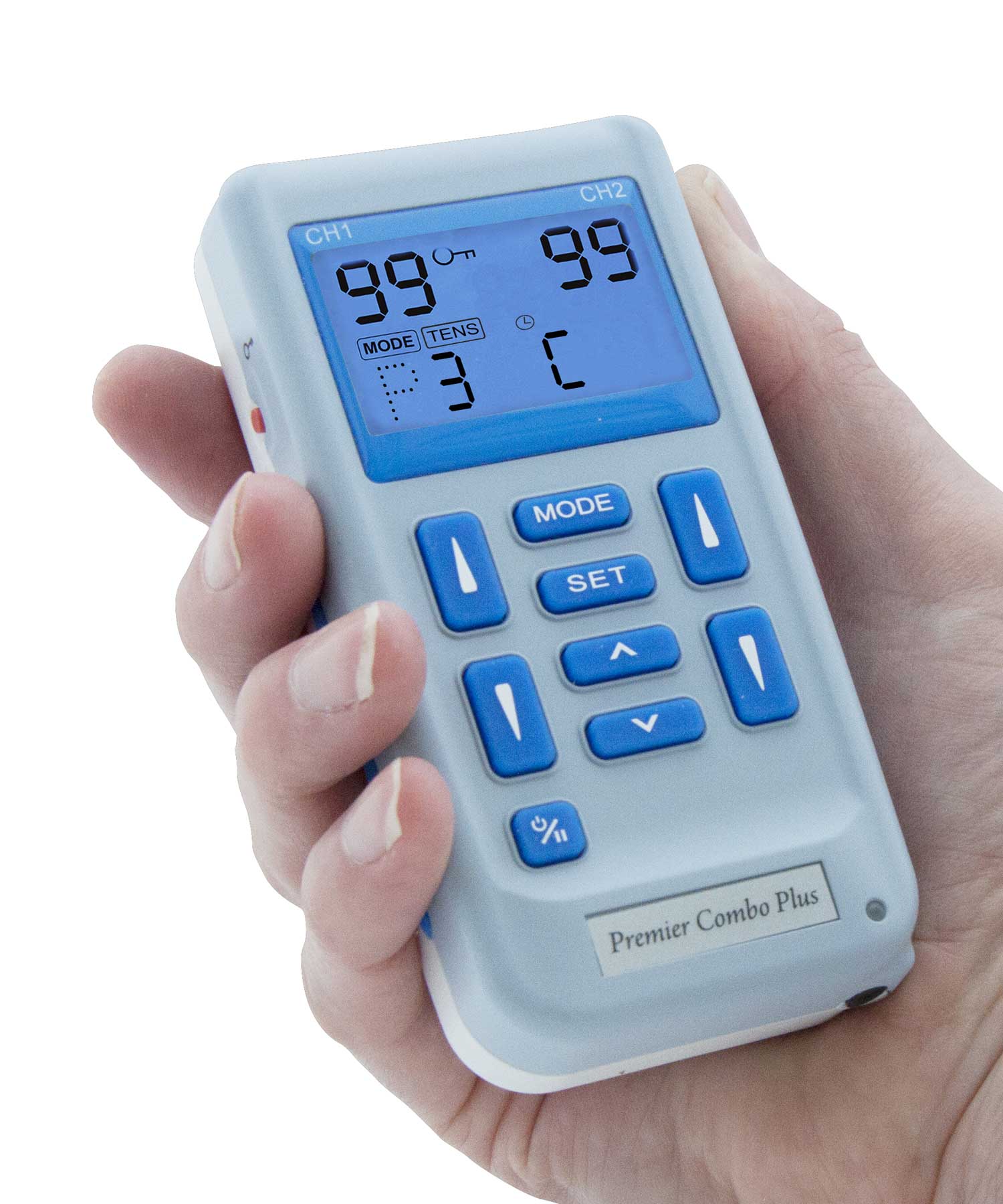 Premier Professional TENS Machine and Muscle Stimulator with 24 progra ...